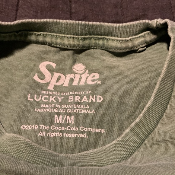 Lucky Brand Short Sleeve Sprite Tee Medium - Picture 2 of 4